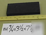 Nylon unfilled black .75 X3.5 X7.5