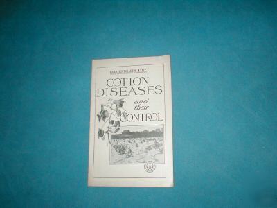 Vintage 1921 us agriculture bulletin cotton diseases
