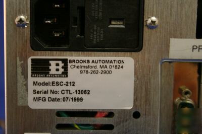 Brooks pri robot prealigner controller esc-212