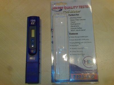 Tds meter -test water quality: hydroponics/ro/aquarium 