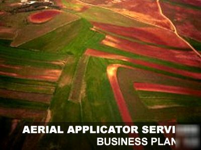 Aerial applicator service company - business plan