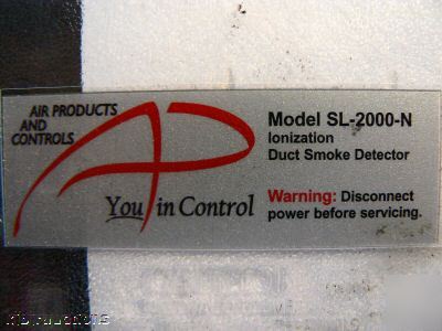 Air products sl-2000-n ionization duct smoke detector