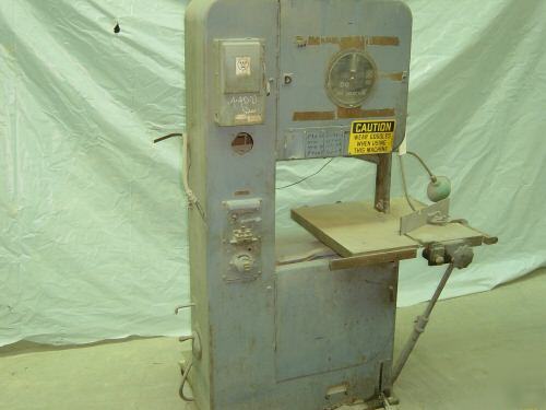 Doall vertical band saw 1