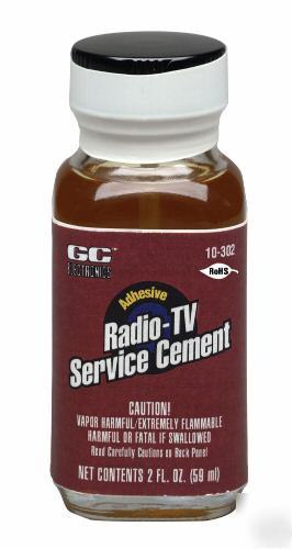 New 10-302 service cement 2 oz. bottle gc 10-0302 gc 