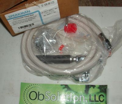 New speakman se-920-rk eyesaver drench hose in box