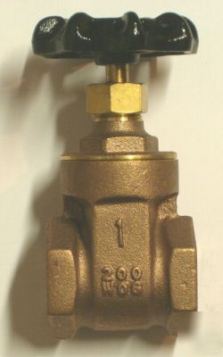 #VA12 - cast brass gate valve 1