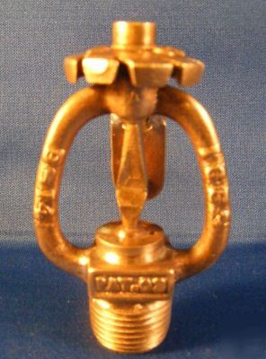 Vintage brass fire sprinkler head international antique