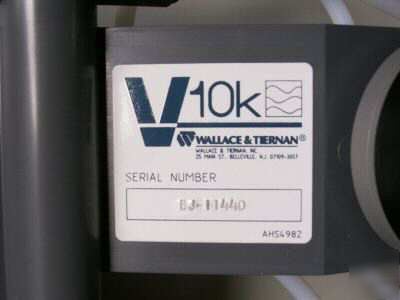Wallace tiernan V10K gas feed chlorinator us filter