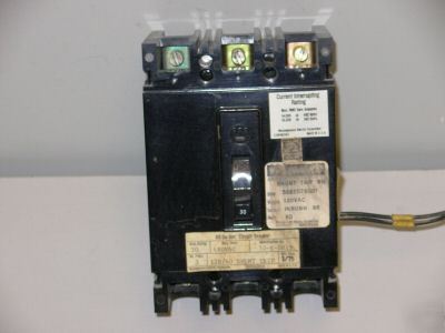 Westinghouse ab de-ion circuit breaker 480V 30A