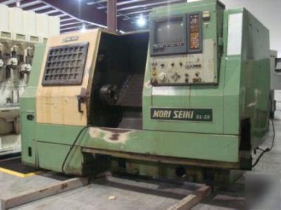 Mori seiki SL25B500 cnc lathe 1991