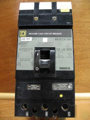 Square d KA36250 i-line ka-36250 250 amp 250A a breaker