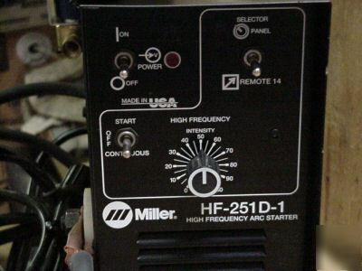 Miller hf-251D-1 251 d-1 arc starter welder 