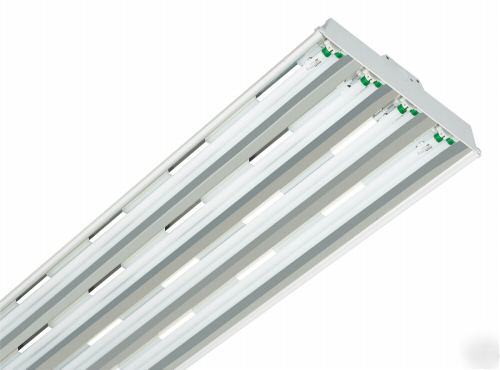 New 4 lamp 54 watt T5 ho t-bay fixtures with lamps