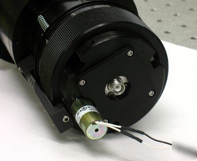 New port laser beam fiber optics collimator
