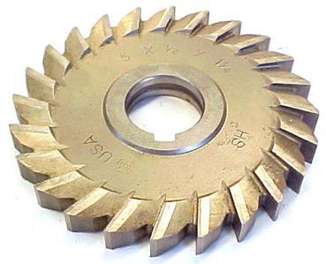 Plain tooth side milling cutter 5
