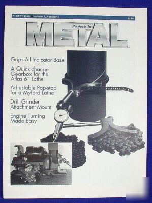 Projects in metal august 1989 volume 2 number 4