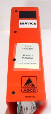 Service manual - ST25 tractor - manual # 79019190