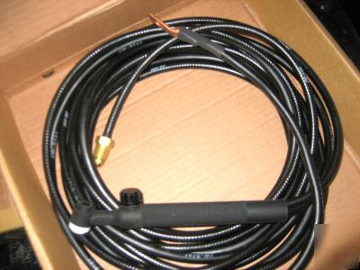 Tig welding torch wp-9V12-2 with 12 foot long cables